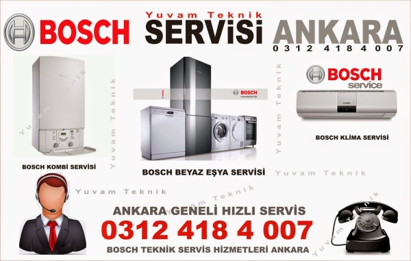 Ankara Mamak Bosch kombi klima ve beyaz eşya servisi